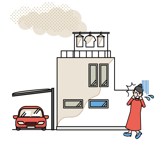 房屋被黄沙破坏，居民惊讶不已图片下载