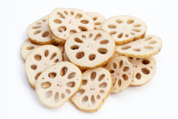 白底莲藕图片下载