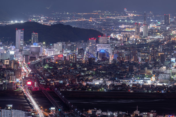 日本夜景图片下载