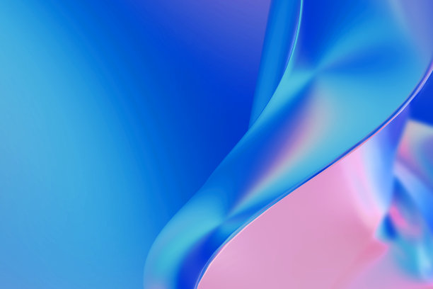3D玻璃流体渐变抽象背景图片下载