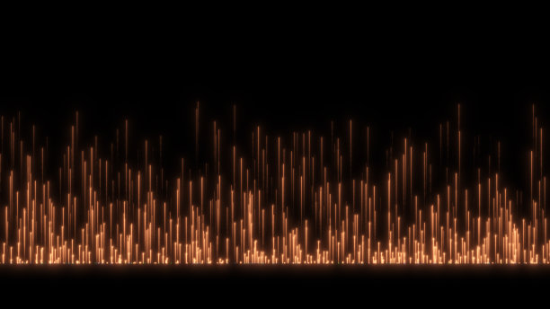 不断增长和流动的技术线图片下载