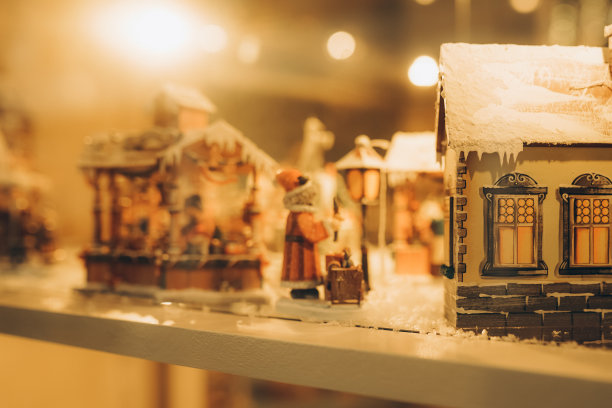 圣诞市场装饰图片下载