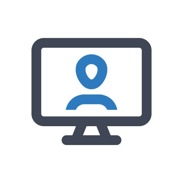 计算机用户图标-矢量插图。电脑，pc，用户，帐户，个人资料，头像，笔记本，登录，人，密码，视频通话，线，大纲，图标。图片下载