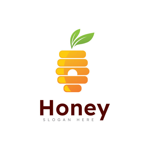 蜂巢标志和符号矢量设计图片下载