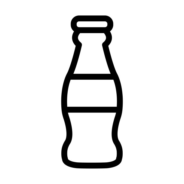 可乐粗线图标图片下载