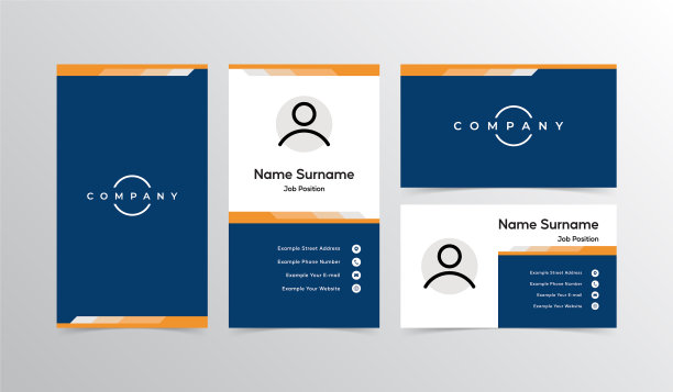 名片设计矢量简单图片下载