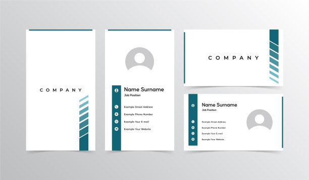 名片设计矢量简单图片下载