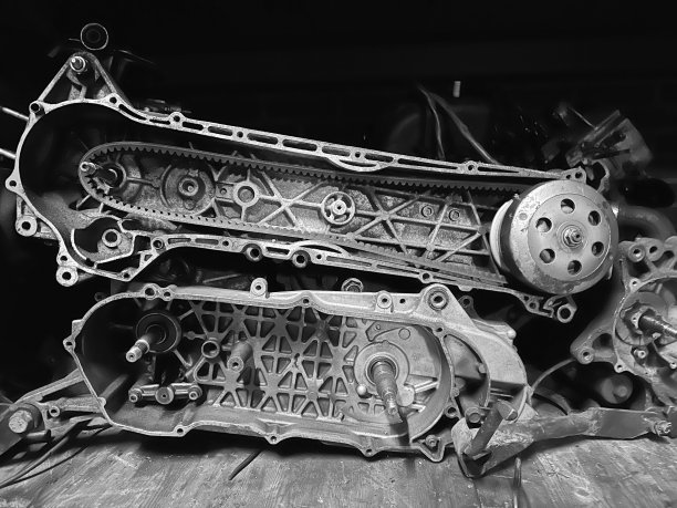 助力车的发动机块图片下载