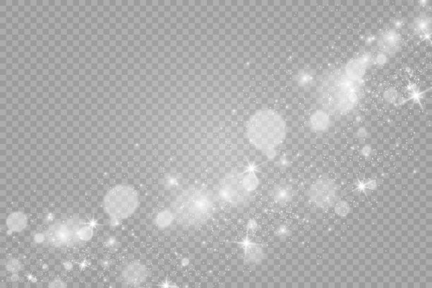 灿烂的金尘矢量闪耀。闪闪发光的装饰品作为背景。矢量插图。图片下载