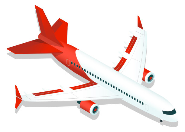 航空飞机图标。等角平面。飞行的飞机图片下载