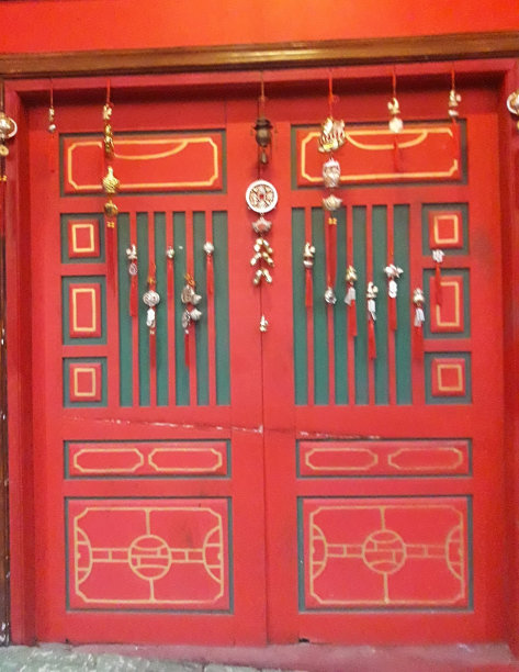 中国建筑的门图片下载