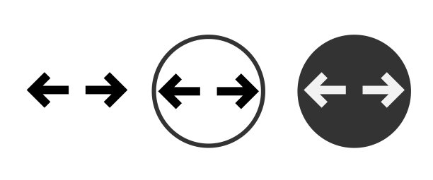 箭头图标。网络图标集。矢量插图图片下载