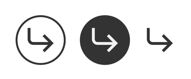 右下角的图标。网络图标集。矢量插图图片下载