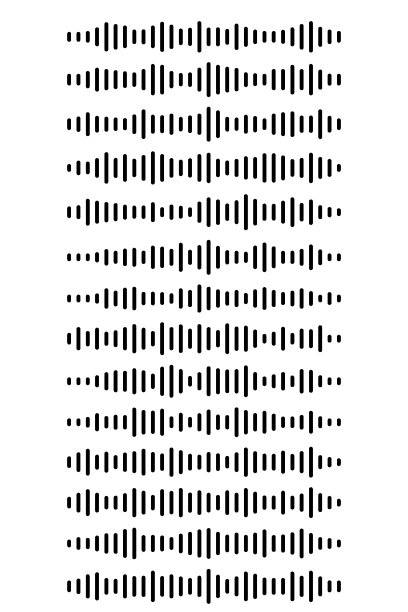 音频波。图标声音歌曲。语音消息。播客掀起了波澜。白色孤立背景上的符号。矢量插图。情商图片下载