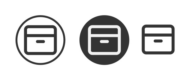 框图标。网络图标集。矢量插图图片下载