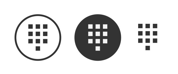 Dialpad图标。网络图标集。矢量插图图片下载