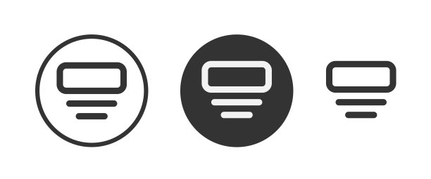 旋转木马图标。网络图标集。矢量插图图片下载