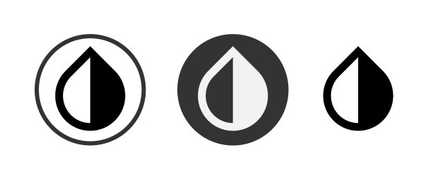 下降反转图标。网络图标集。矢量插图图片下载