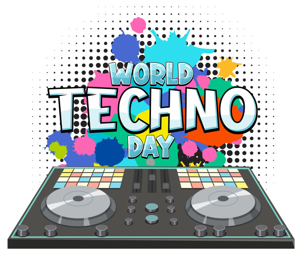 世界科技日横幅设计图片下载