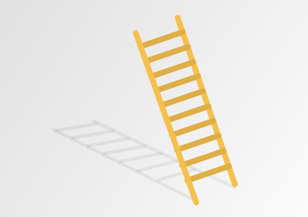 梯子与阴影图片下载