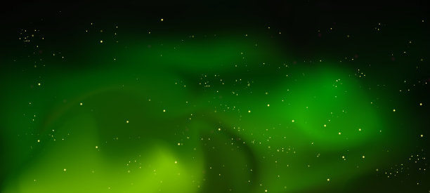 北极光背景和星星图片下载