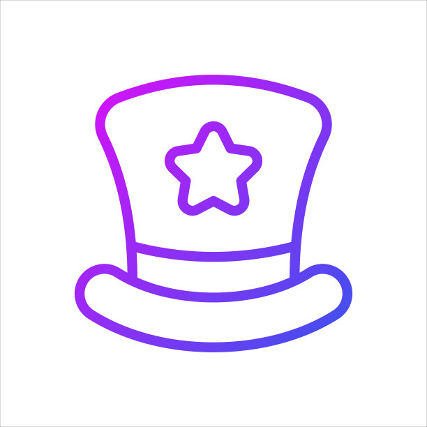 帽子轮廓图标圣诞快乐，新快乐图片下载