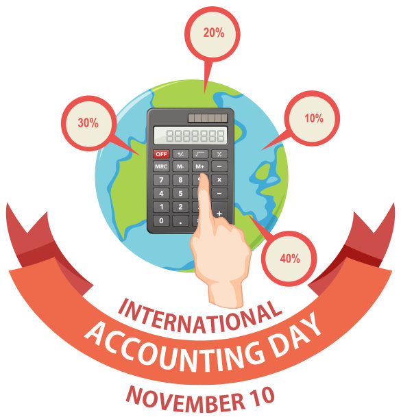 国际会计日横幅设计图片下载