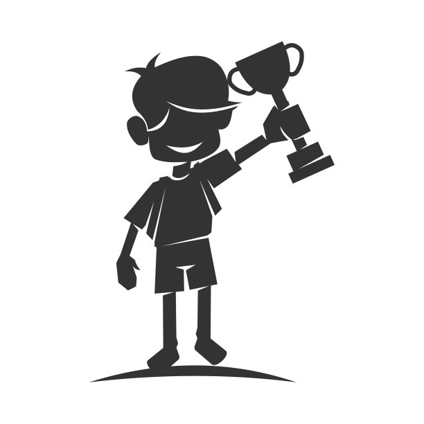 儿童教育标志向量，教育标志设计模板，设计概念，标志，模板标志类型元素图片下载