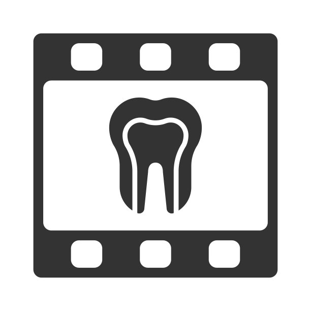 牙齿x射线图标图片下载