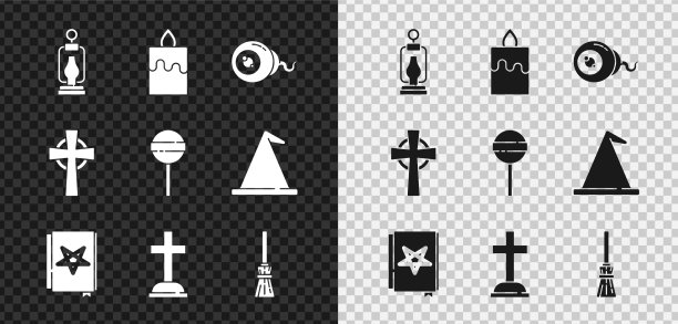 集露营灯燃烛古图片下载