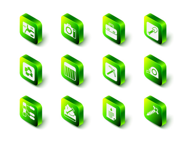 集照片照相机公文包铲子轮盘赌图片下载