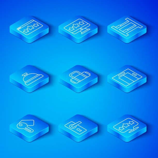 定线酒店门锁钥匙手提箱门图片下载