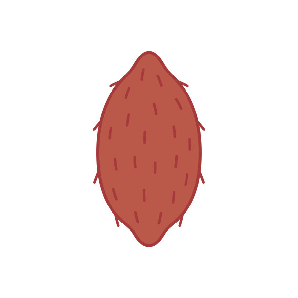 烤红薯。甘薯载体。白底红薯。图片下载