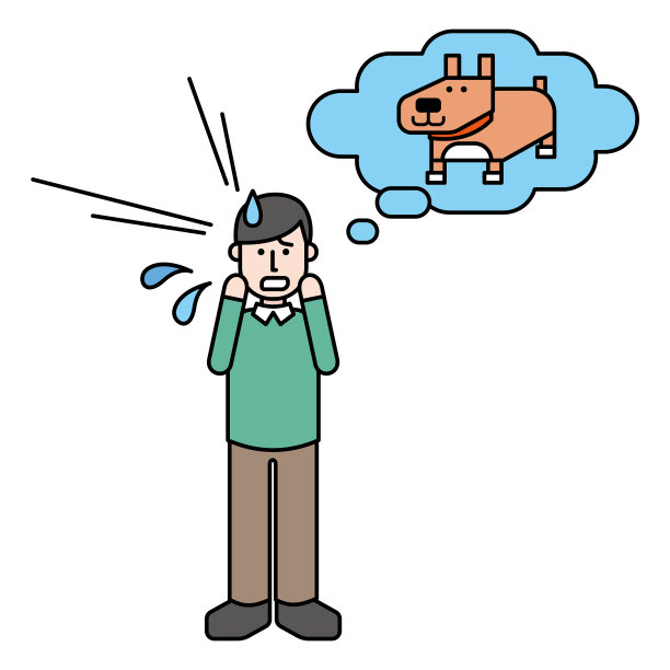 一只逃跑的狗和它匆忙的主人图片下载