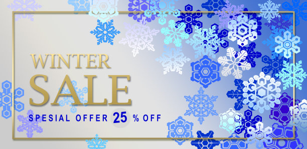 冬季销售图片下载