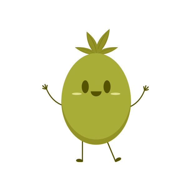 橄榄向量。橄榄字设计。墙纸。图片下载