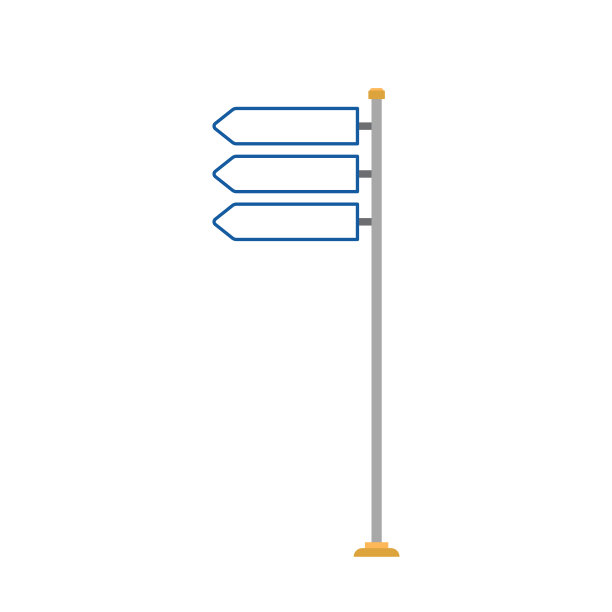 路标。墙纸。为文本腾出空间。副本的空间。道路栅栏。图片下载