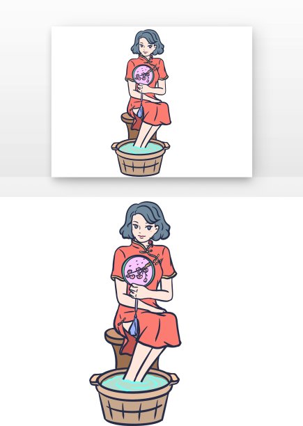 复古养生旗袍女孩图片下载