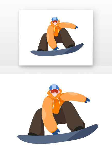 单板滑雪运动图片下载