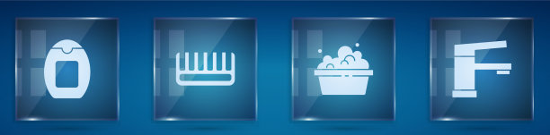 在洗发刷盆里放上肥皂图片下载