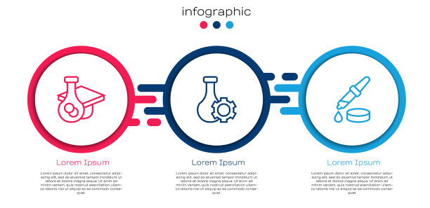 设置线毕业帽试管和移液管图片下载
