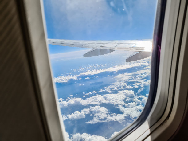 从飞机窗口看空中图片下载