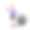 3D插图微笑的欧洲女商人艾伦拖着他的债务。白色背景的3D渲染。图片下载