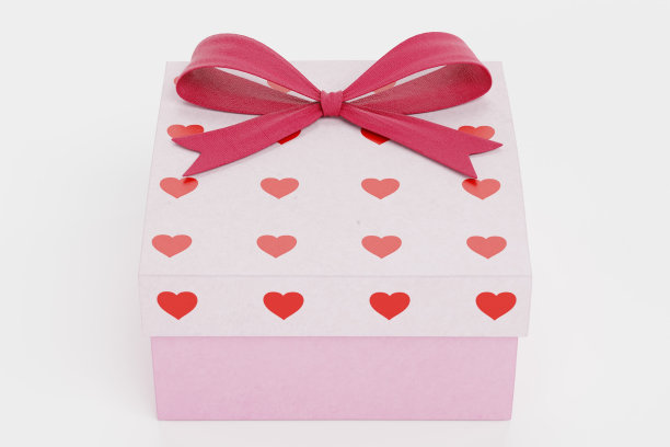 逼真的3D渲染礼物图片下载