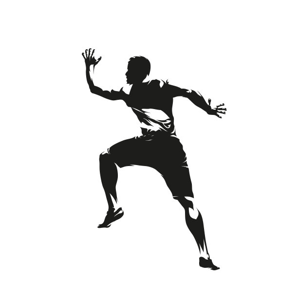 室内抱石，孤立矢量剪影，水墨绘画。Clibing运动图片下载