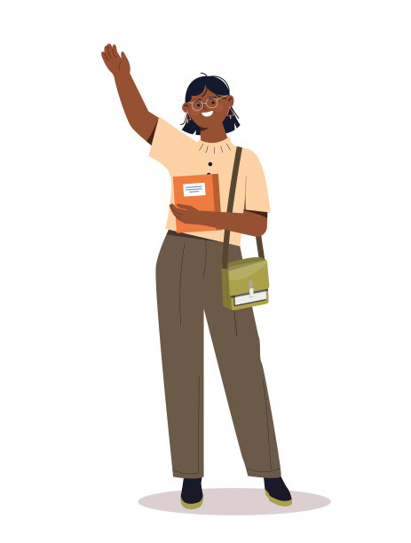 可爱的女学生概念图片下载