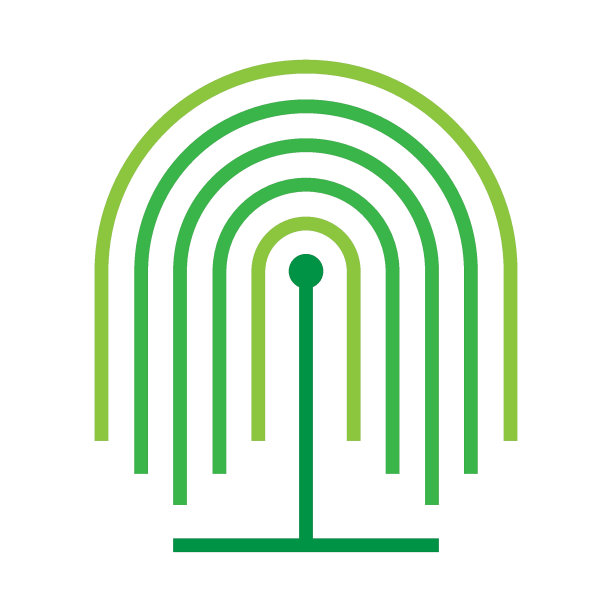 柳树图标标志设计图片下载