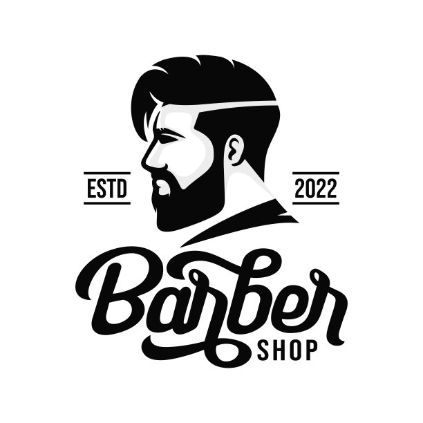 理发店标志矢量。沙龙的标志图片下载