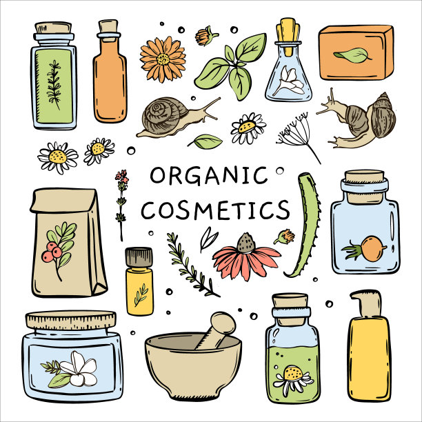 蜗牛黏液素化妆品有机健康制剂图片下载