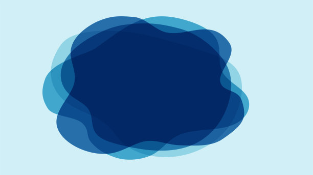 现代流体动态透明横幅模板设计图片下载